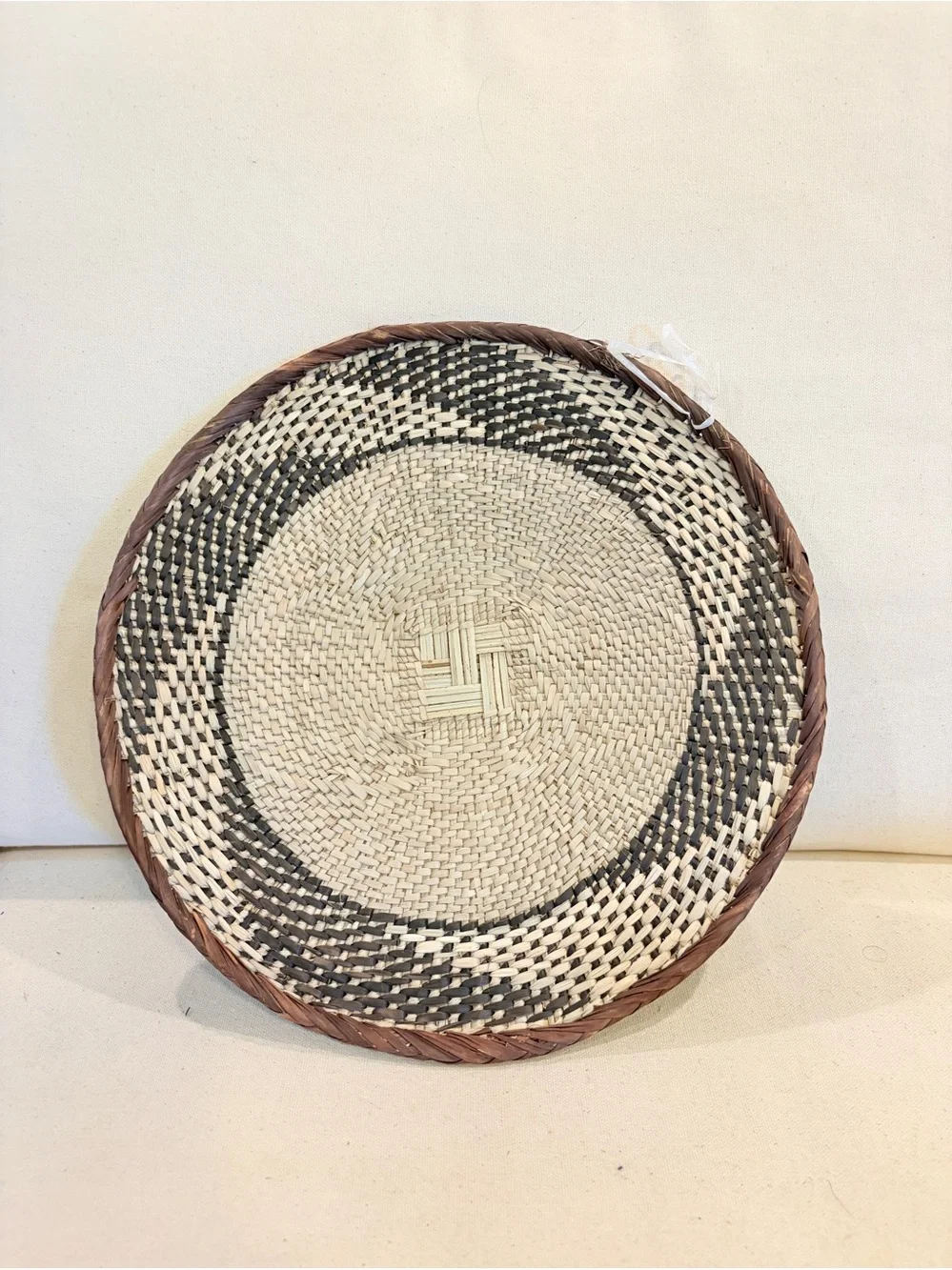 NEW Africa Woven Basket. Made by the Binga people of Zambia/Zimbabwe